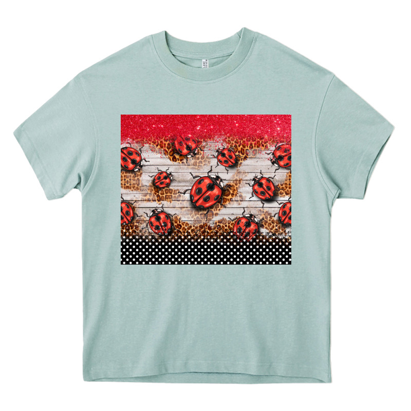 Ladybug Tumbler Heavy Core Tee by BarkalooDesign | Teevron