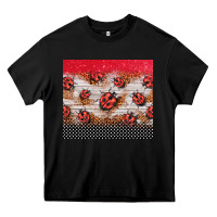 Black ladybug tumbler Heavy Core Tee - BarkalooDesign