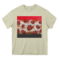 Mossy ladybug tumbler Heavy Core Tee - BarkalooDesign