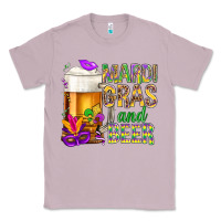 Lilac Mardi Gras and beer Classic Tee - BundleAndBundleShop