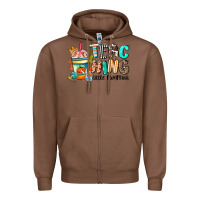 Chestnut teaching little pumpkins Zipper Hoodie - CowGirlArtShop