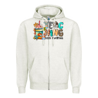 Oatmeal Heather teaching little pumpkins Zipper Hoodie - CowGirlArtShop