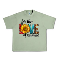 Oil Green For The Love Of Sunshine Urban Heavy Tee - BundleAndBundleShop