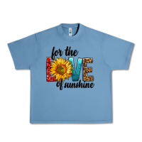 Pebble Blue For The Love Of Sunshine Urban Heavy Tee - BundleAndBundleShop