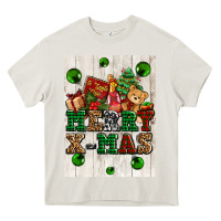 Cream merry xmas Heavy Core Tee - AdoDesignShop