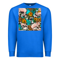 True Royal american yorkshire pig seamless pattern Premium Sweatshirt - FaDigitalArtStudio