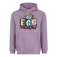 Lavender Easter egg hunter Heavyweight Hoodie - OliviaCreatesArt