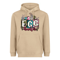 Mushroom Easter egg hunter Heavyweight Hoodie - OliviaCreatesArt