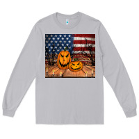 Moon Dust halloween american flag tumbler Long Sleeve Tee - Jasminsmagicworld