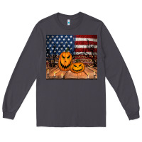 Smoke halloween american flag tumbler Long Sleeve Tee - Jasminsmagicworld
