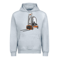 Heather Grey Forklift Urban Hoodie - LillyAllenDesigns