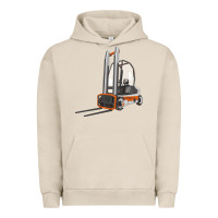 Pigment French Oak Forklift Urban Hoodie - LillyAllenDesigns