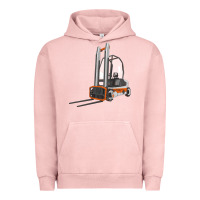 Pigment Salmon Forklift Urban Hoodie - LillyAllenDesigns