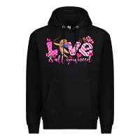 Black love is all you need Premium Hoodie - OliviaCreatesArt
