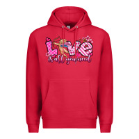 Cardinal love is all you need Premium Hoodie - OliviaCreatesArt
