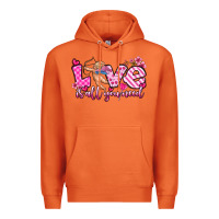 Carrot love is all you need Premium Hoodie - OliviaCreatesArt