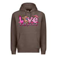 Coffee love is all you need Premium Hoodie - OliviaCreatesArt