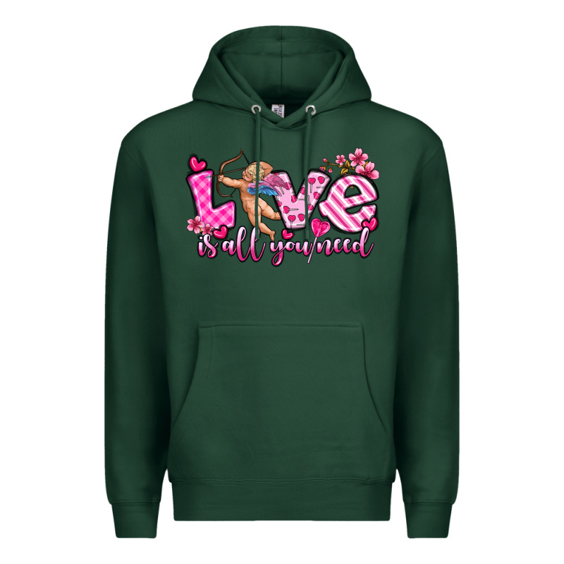 Love Is All You Need Premium Hoodie by OliviaCreatesArt | Teevron