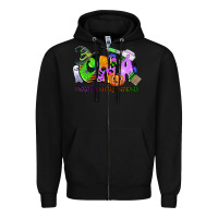 Black cna certified nursing assistant halloween Zipper Hoodie - CowGirlArtShop