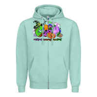 Seafoam cna certified nursing assistant halloween Zipper Hoodie - CowGirlArtShop