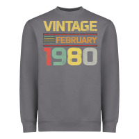 Storm Born in 1980 Vintage February Heavyweight Sweatshirt - Bettercallsaul