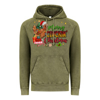 Vintage Olive Merry Cluckin' Christmas Vintage Hoodie - MaliasSmallBusiness