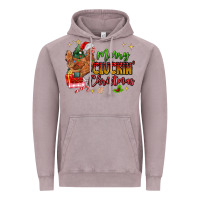 Vintage Zinc Merry Cluckin' Christmas Vintage Hoodie - MaliasSmallBusiness