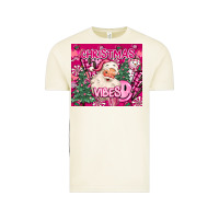 Vintage Arctic pink christmas vibes Vintage Tee - MaliasSmallBusiness