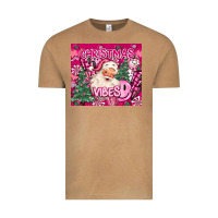 Vintage Camel pink christmas vibes Vintage Tee - MaliasSmallBusiness