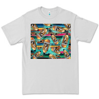 Dove Grey Western Teacher Pencil Premium Tee - LillyAllenDesigns