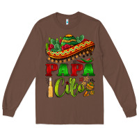 Chestnut papa cito sombrero Long Sleeve Tee - BarkalooDesign