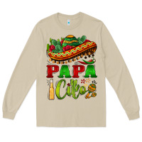 Mushroom papa cito sombrero Long Sleeve Tee - BarkalooDesign