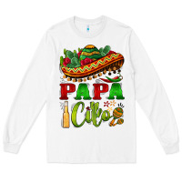 White papa cito sombrero Long Sleeve Tee - BarkalooDesign