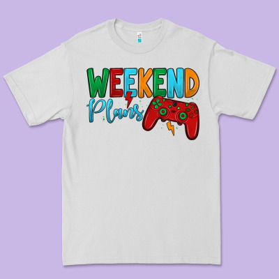 Weekend Plans Premium Tee Designed By Jahusdesignshop