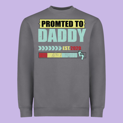 Promoted To Daddy Est 2020 Heavyweight Sweatshirt Designed By Bettercallsaul