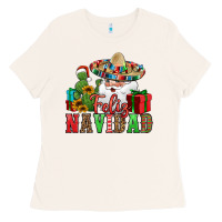 Bone feliz navidad Spanish Christmas Ladies Tee - Jasminsmagicworld
