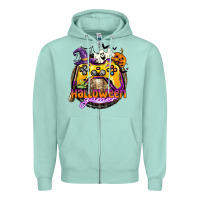 Seafoam halloween gamer Zipper Hoodie - CowGirlArtShop