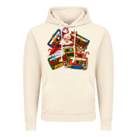 Vintage Artic christmas cassette tapes Vintage Hoodie - MaliasSmallBusiness