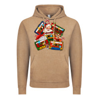 Vintage Coffee christmas cassette tapes Vintage Hoodie - MaliasSmallBusiness
