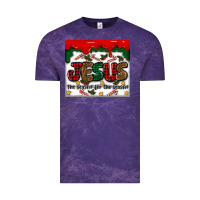 Cloud Purple jesus the reason for the season Vintage Tee - MaliasSmallBusiness