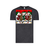 Vintage Black jesus the reason for the season Vintage Tee - MaliasSmallBusiness