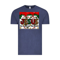 Vintage Denim jesus the reason for the season Vintage Tee - MaliasSmallBusiness