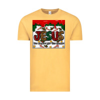 Vintage Mustard jesus the reason for the season Vintage Tee - MaliasSmallBusiness
