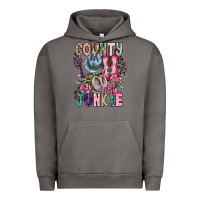 Pigment Tornado country music junkie Urban Hoodie - CowhideDigitalArt