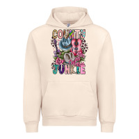 Sandshell country music junkie Urban Hoodie - CowhideDigitalArt