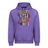 Tulip country music junkie Urban Hoodie - CowhideDigitalArt