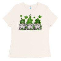 Bone st patricks gnomes Ladies Tee - Jasminsmagicworld