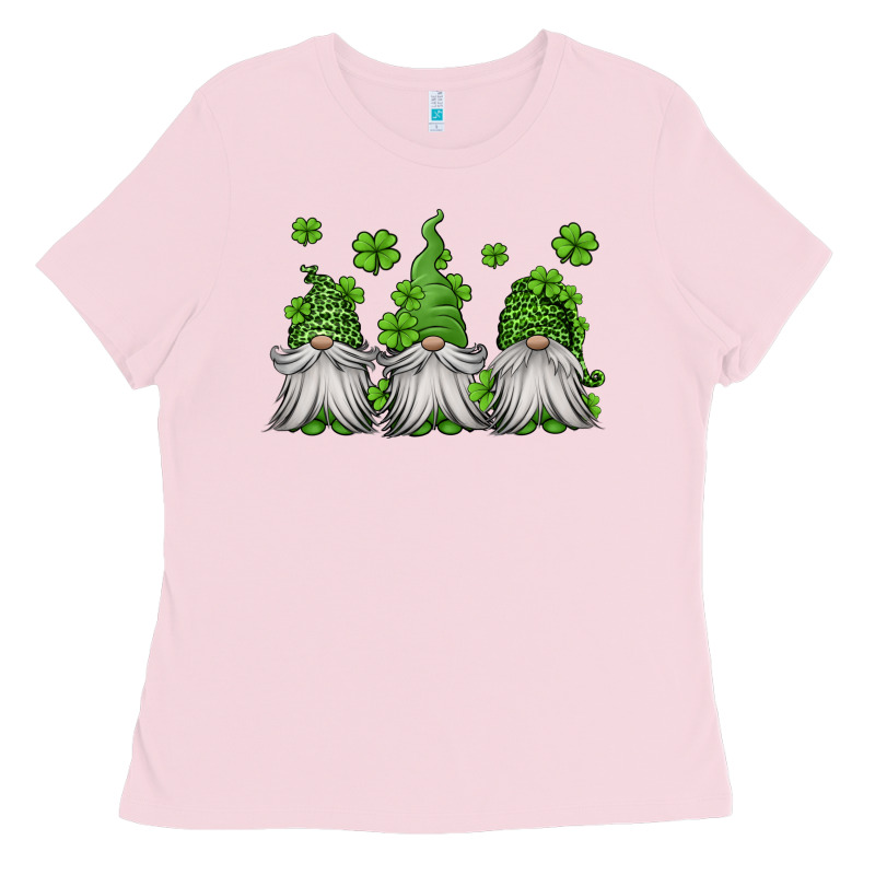 St Patricks Gnomes Ladies Tee by Jasminsmagicworld | Teevron