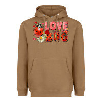 Toasted Coconut Love Bug Heavyweight Hoodie - FaDigitalArtStudio