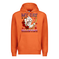 Carrot my cat is my valentine Premium Hoodie - OliviaCreatesArt